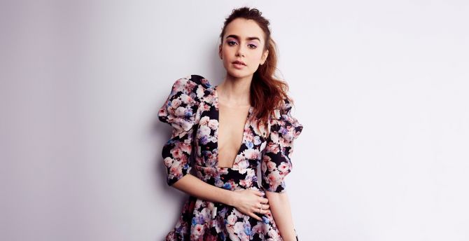Lily Collins, Les Miserables, photoshoot, 2019 wallpaper