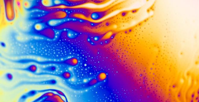 Liquid, surface, macro, patterns wallpaper