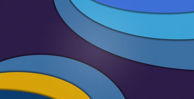 Material design, curves, abstract wallpaper