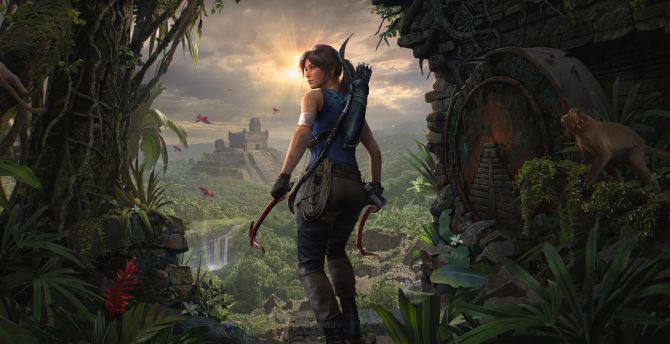 Explorer, video game, Lara Croft, Shadow of the Tomb Raider wallpaper