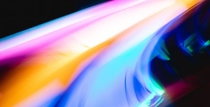 Neon, flare, colorful, close up wallpaper