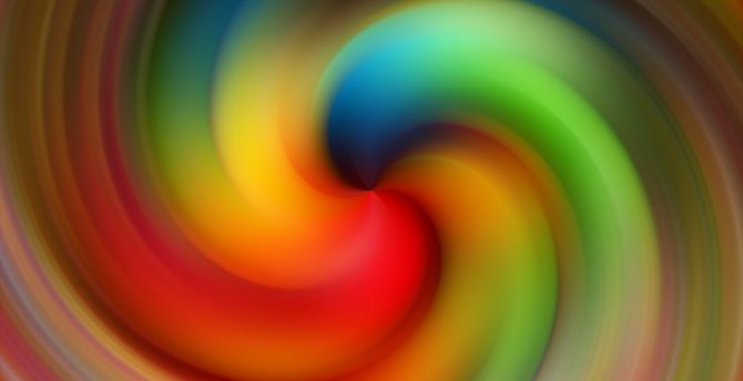 Colorful, swirl, abstract wallpaper