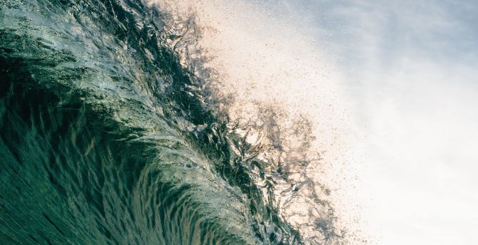 Tide, close up, sea wave wallpaper