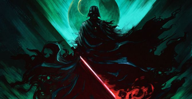 Dark vader, star wars, dark and bold, 2022 wallpaper