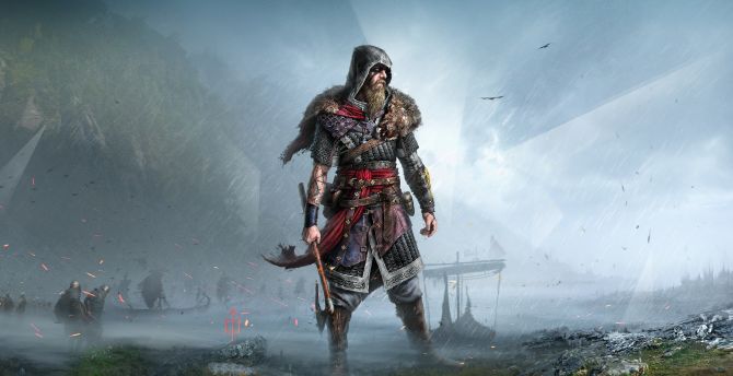 Warrior, Assassin's Creed: Valhalla, 2020 wallpaper
