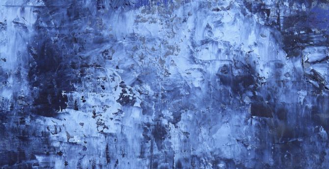 Abstract, blue, texture, paint wallpaper