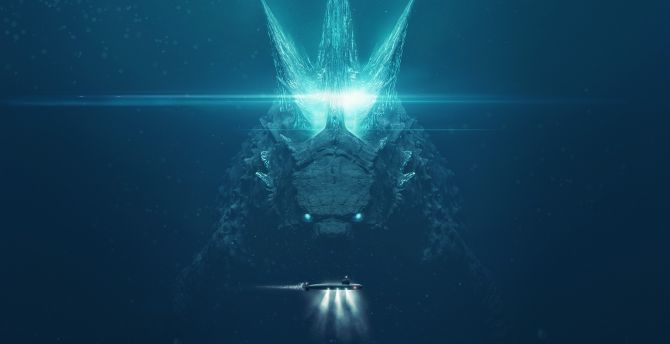 Godzilla: King of The Monsters, fan art wallpaper