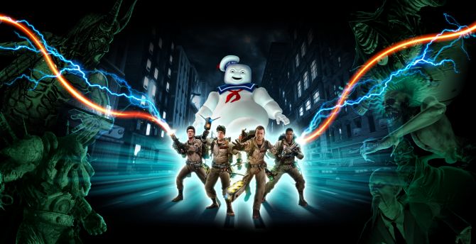 Ghostbusters, movie poster, classic movie wallpaper