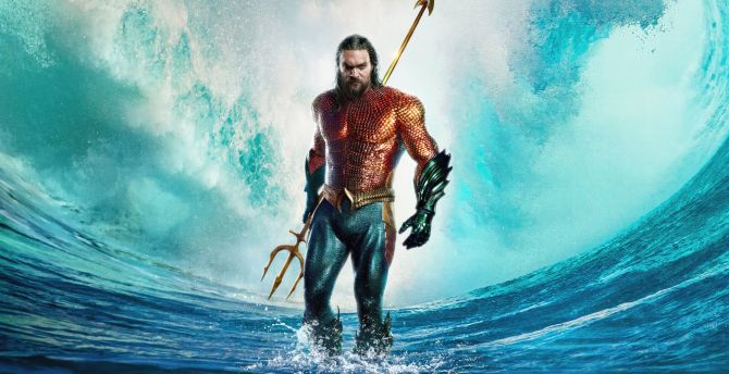 Aquaman and the Lost Kingdom, an upcoming movie from DC wallpaper