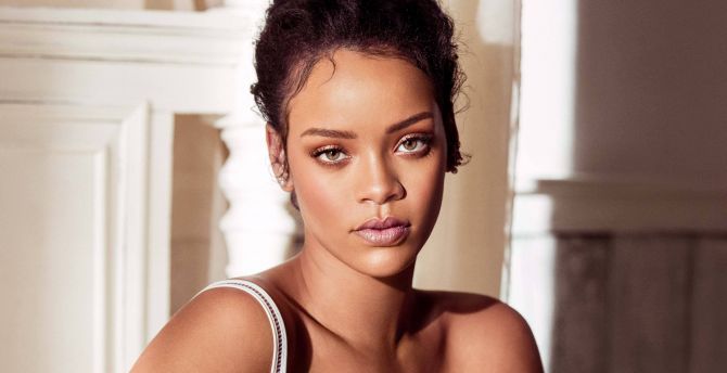 Rihanna, celebrity, singer, 2018 wallpaper