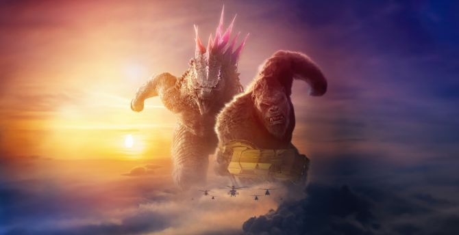 Godzilla x Kong: The New Empire, 24 movie wallpaper