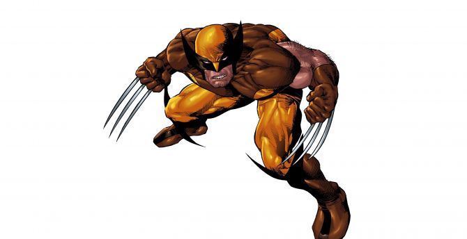 Wolverine, x-men, minimal, marvel comics, superhero wallpaper