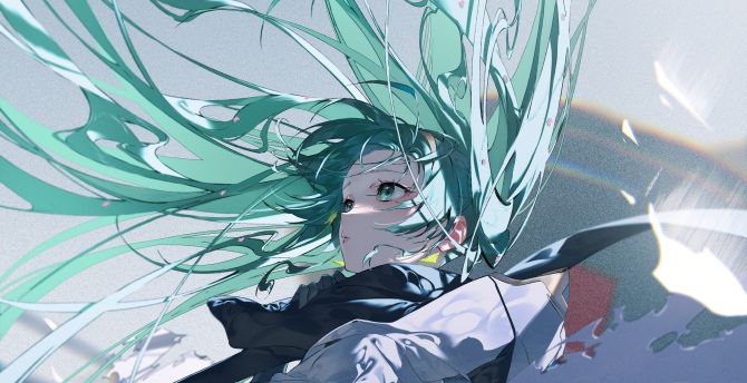 Vocaloid, 2020, Hatsune Miku, art wallpaper