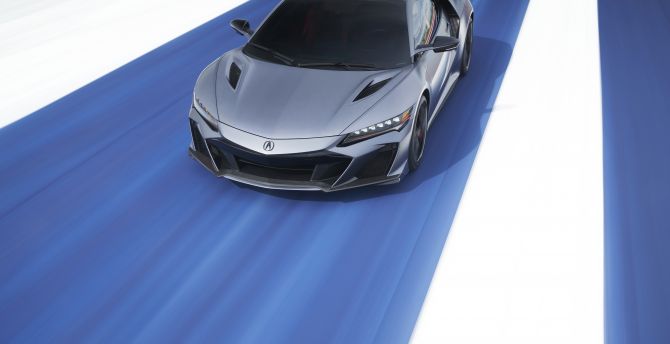 Acura NSX Type-S, electric sports car wallpaper