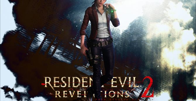 Resident Evil 2, girl, artwork wallpaper