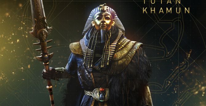 Assassin's Creed: Origins, Tutan Khamun, mummy, video game wallpaper