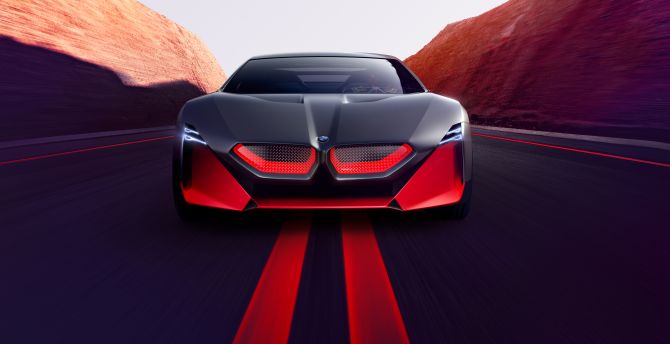BMW vision M Next, on-road, 2019 wallpaper