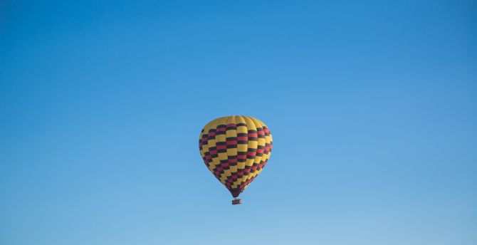 Hot air balloon, colorful, sky wallpaper