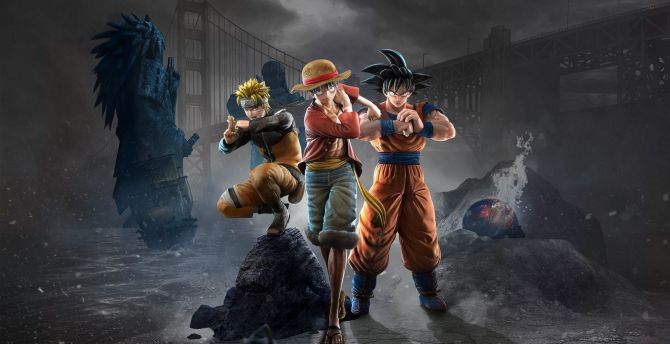 Wallpaper anime, jump force, naruto, dragon ball, one piece, video game  desktop wallpaper, hd image, picture, background, c32a49 | wallpapersmug