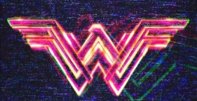 Wonder Woman 1984, movie, logo, poster wallpaper