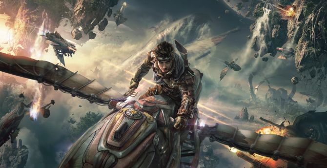 Ascent: Infinite Realm, video game, rider wallpaper