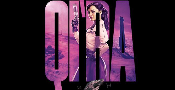 Qi'ra, Solo: A Star Wars Story, Emilia Clarke, 2018 movie wallpaper