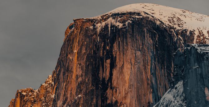 Half Dome, Yosemite National Park, mountain wallpaper