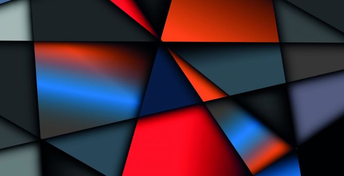 Pattern, abstract, polygons, texture wallpaper