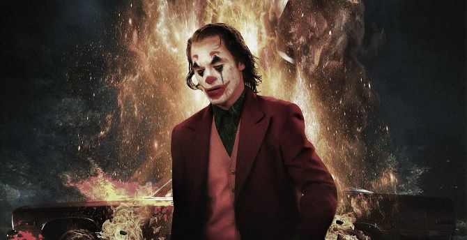 Artwork, Joker, 2019 movie wallpaper