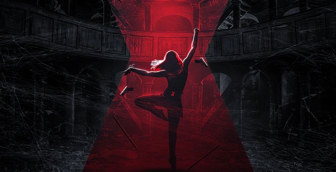 Black Widow, movie, dance, artwork wallpaper