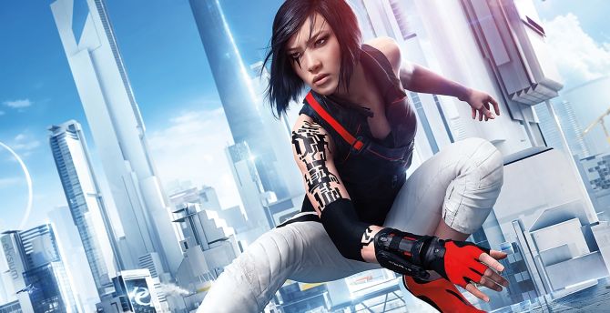 Mirror's Edge Catalyst, 2020 game, woman character wallpaper