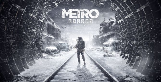 Metro: Exodus, winter, video game, soldier wallpaper