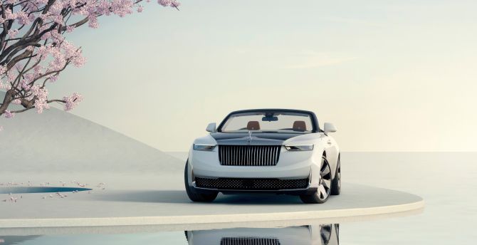 2024, luxurious car, ROLLS-ROYCE ARCADIA DROPTAIL wallpaper