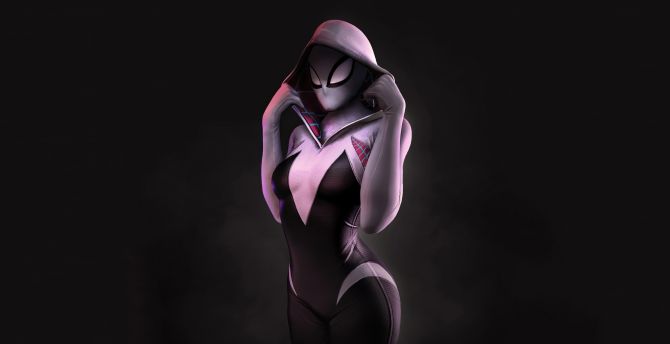 Gwen-stacy, MCU superhero, 2020 wallpaper