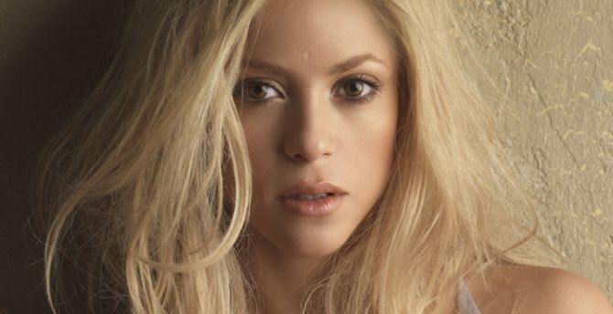 Blonde, singer, celebrity, Shakira wallpaper