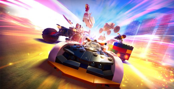 LEGO 2K Drive, video game, cars wallpaper