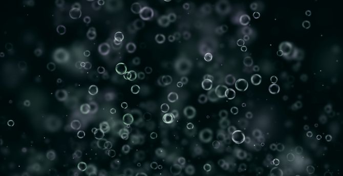 Abstract, bubble, float wallpaper
