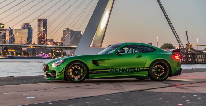 Renntech, Mercedes-AMG GT-R, 2018 wallpaper