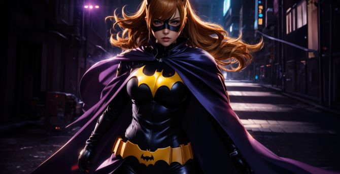 Gotham beautiful Guardian, the batgirl wallpaper
