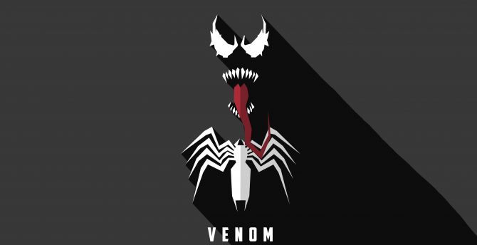 Venom, artwork, supervillain wallpaper