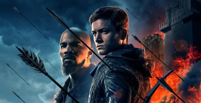 Robin Hood, movie, 2018, archer wallpaper
