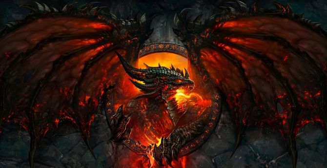 Video game, World of Warcraft: Cataclysm, dragon wallpaper