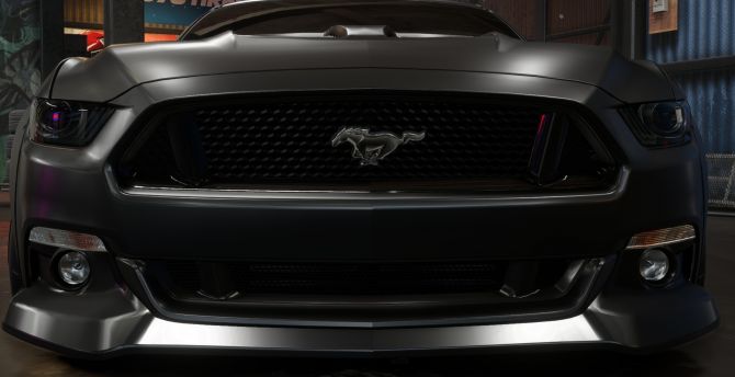 Desktop Wallpaper Need For Speed Payback Ford Mustang Front Hd Image Picture Background D9a243