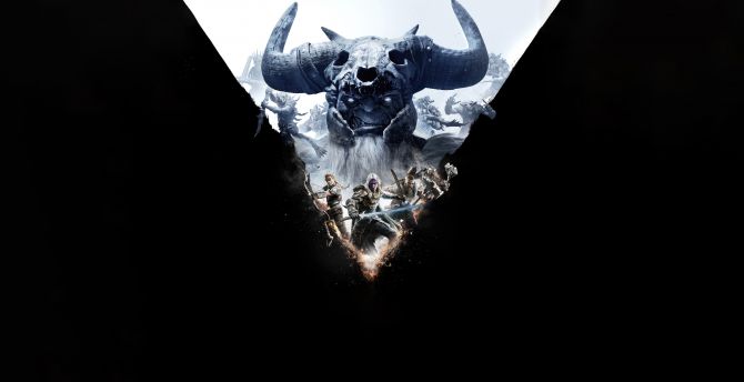 Dungeons & Dragons: Dark Alliance, game poster wallpaper