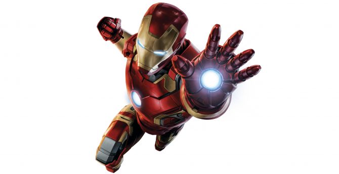 Iron man, minimal, superhero, marvel, 2017 wallpaper