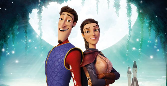 Charming, couple, animated movie, 2018 wallpaper