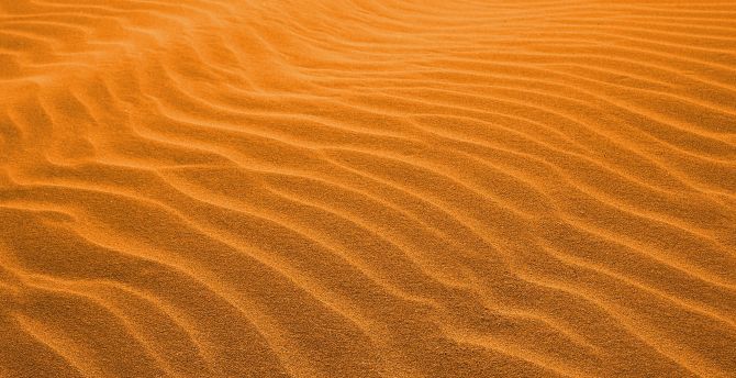 Sand, pattern, desert, nature wallpaper