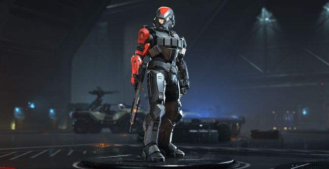Soldier's suit, Halo Infinite, 2021 wallpaper