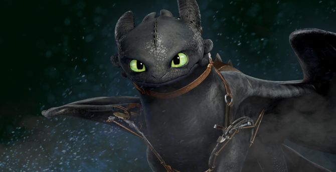 Dragon, toothless, How to Train Your Dragon 2, animated movie wallpaper