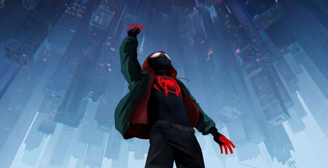 Spider-Man: Into the Spider-Verse, 2018, movie, poster wallpaper